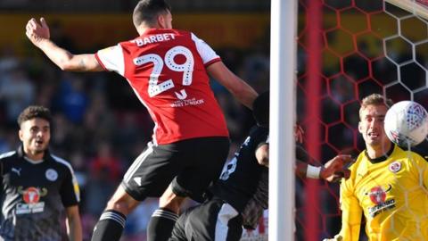 Yoann Barbet scoring