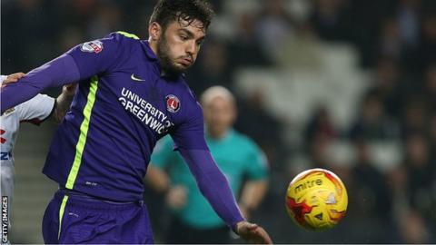 Tony Watt in action for Charlton Athletic