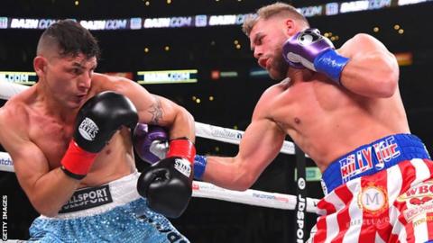 Billy Joe Saunders admitted he struggled against Coceres