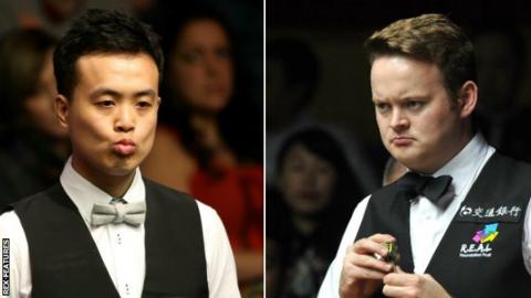Marco Fu and Shaun Murphy