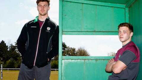 Johnny Williams and Theo Brophy Clews