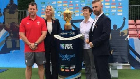 Rugby World Cup Trophy Event