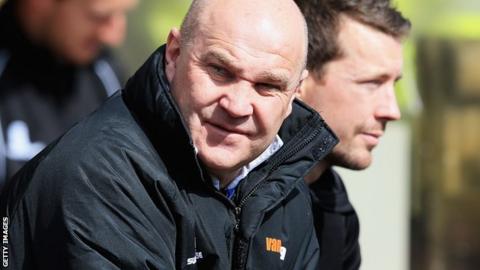 Eastleigh manager Richard Hill