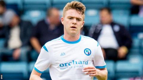 Forfar Athletic scorer Josh Peters