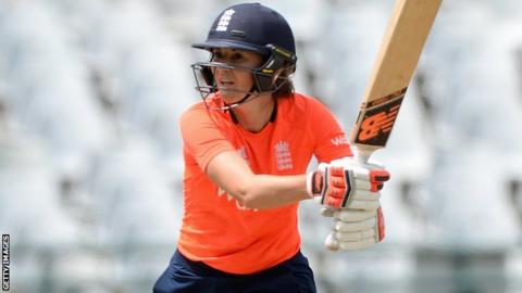 England captain Charlotte Edwards