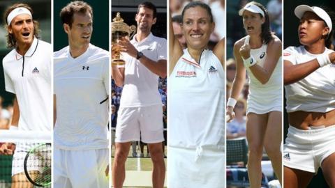 Tsistipas, Murray, Djokovic, Kerber, Konta, Osaka