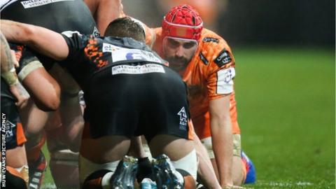 Dragons were boosted by the return from injury of Wales forward Cory Hill, playing for the first time since February