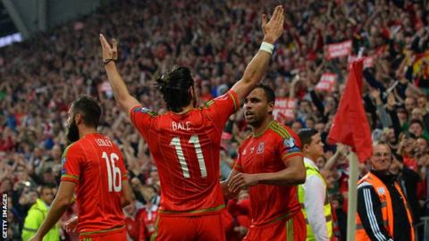 It was delight in the June rain for Gareth Bale and the Wales fans as Belgium were beaten in Cardiff