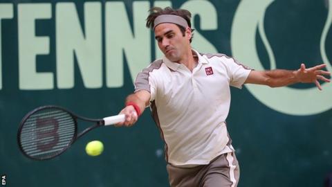 Roger Federer faces David Goffin in his 13th Halle Open final