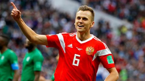 Cheryshev scores 'marvellous' goal for Russia
