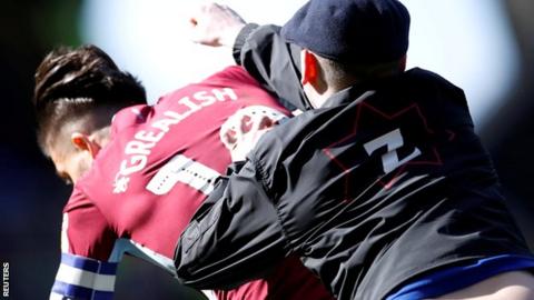 Jack Grealish attacked by Paul Mitchell