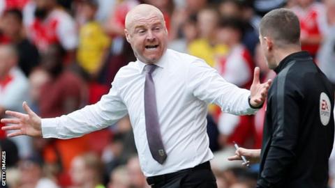 Burnley manager Sean Dyche