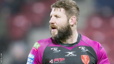 Nick Scruton in action for Hull KR