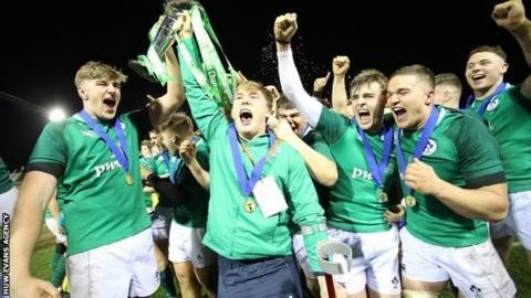 Ireland celebrate