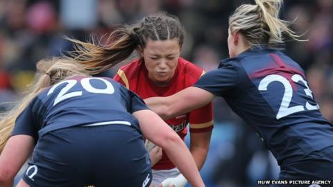 Wales women v England
