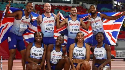 Great Britain's relay teams