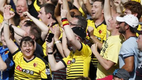 Watford fans