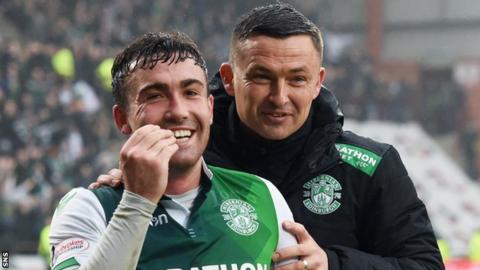 Stevie Mallan and Paul Heckingbottom