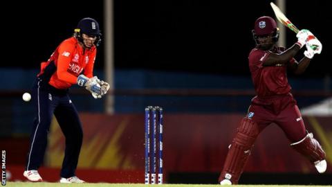 Deandra Dottin of West Indies women