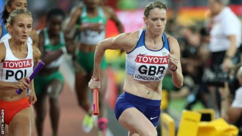 Could Eilidh Doyle run at the Olympics after giving birth in January?
