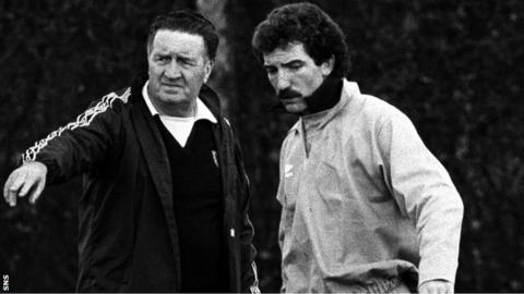 Jock Stein and Graeme Souness