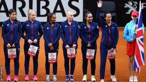 Great Britain Fed Cup team