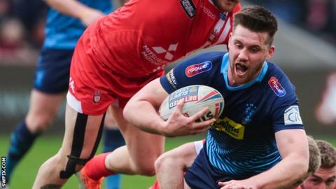 Joe Greenwood has scored five tries for Wigan Warriors so far this season