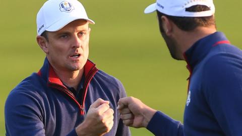 Justin Rose and Jon Rahm