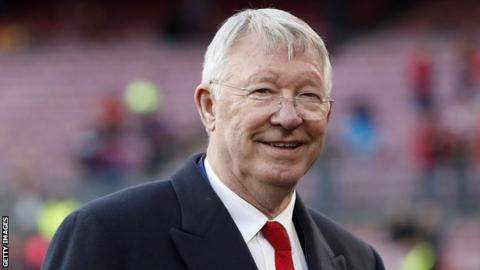 Former Manchester United manager Sir Alex Ferguson