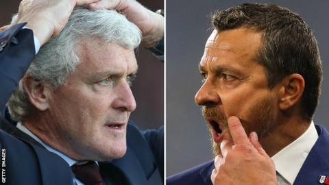 Mark Hughes and Slavisa Jokanovic