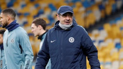 Chelsea manager Maurizio Sarri