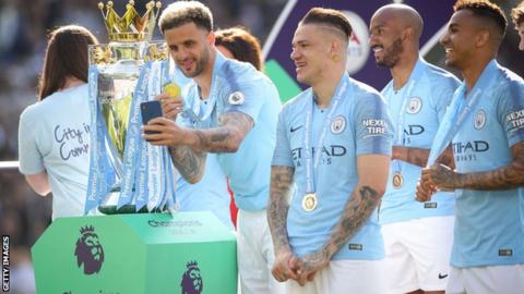 Manchester City's Kyle Walker