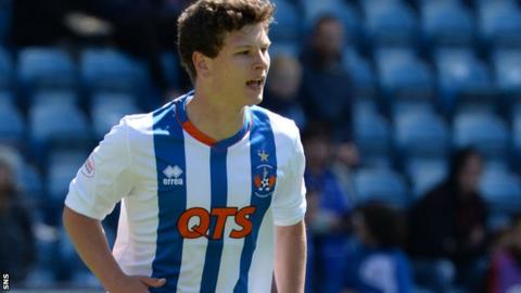 Teenage centre-back Lewis Clark makes his debut for Kilmarnock