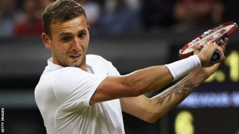 Britain's Dan Evans