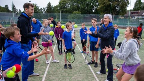 Judy and jamie Murray