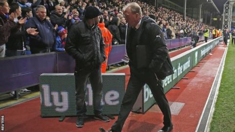 Newcastle head coach Steve McClaren