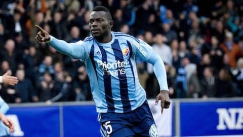 Gambia captain Omar Colley
