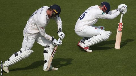 Tom Westley and Sir Alastair Cook