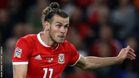 Gareth Bale in action for Wales