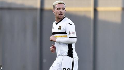 Lewis Vaughan grabbed the winner for Dumbarton