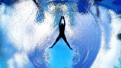 Caeli McKay of Canada competes in the women's 10m platform diving preliminary on day eight of the Gold Coast 2018 Commonwealth Games at Optus Aquatic Centre