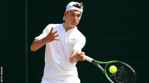 draper jack boys wimbledon tennis singles seed semi becomes finalist five british years 11th andreev boyer tristan unseeded beaten seventh