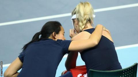 Anne Keothavong and Katie Boulter