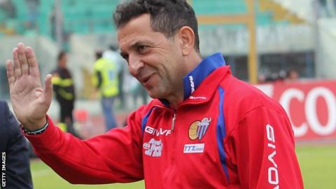 Sicilian side Catania were promoted from Serie B in 2005-06