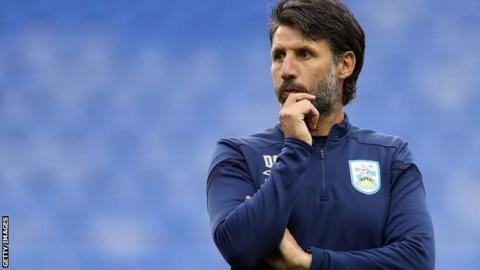 Huddersfield boss Danny Cowley