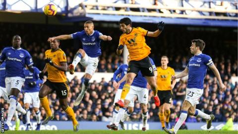 Everton 1-3 Wolverhampton Wanderers - BBC Sport