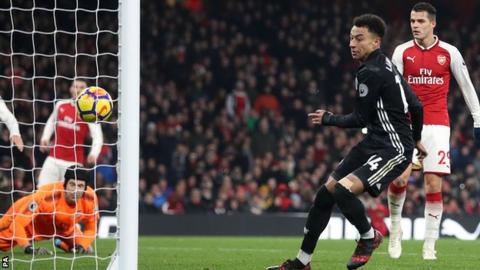 Lingard's second arrived as Arsenal were beginning to build on Lacazette's goal