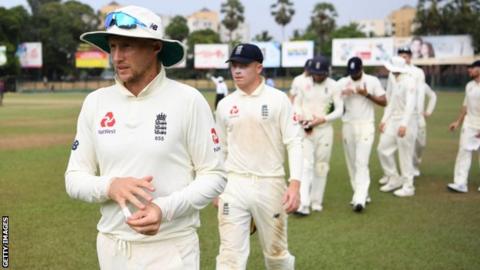 Root led England off the field when their warm-up fixture in Sri Lanka was abandoned
