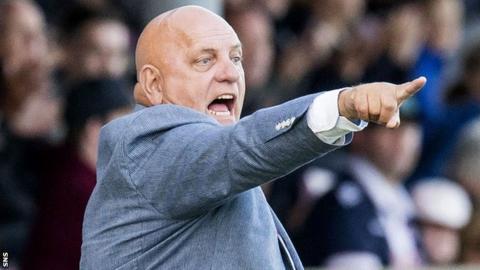 Arbroath manager Dick Campbell