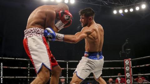 Joe Cordina took his record to 8-0 by beating Sean Dodd in Cardiff